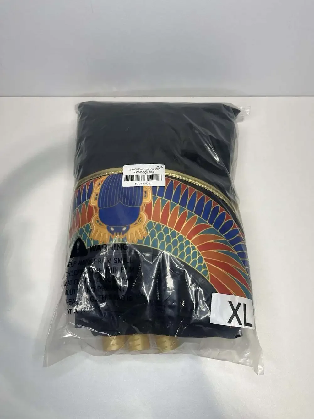 Women`s Cleopatra Costume size XL NEW Egyptian Queen Princess Dress Halloween